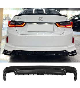 Honda City Arka Ek Difüzör Siyah Plastik 2022-2025 Arka-difizör-bodykit-ek-karlık