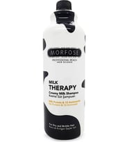 Morfose Milk Therapy Şampuan - Süt Proteinli ve Bitki Özlü, Tüm Saç Tipleri İçin Yumuşatıcı, 1000 ml