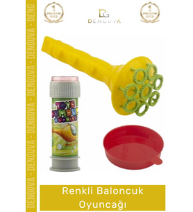 #Oyuncak Renkli Dış Mekan Çocuk Aktivite Hızlı Baloncuk Çıkartan Paket Borazan Baloncuk Oyuncağı