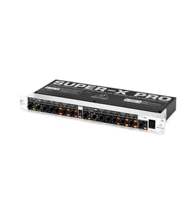 Behringer CX3400 v2 Sınırlayıcılar, Ayarlanabilir Zaman Gecikmeleri ve CD Korna Düzeltmesi ile Yüksek Hassasiyetli Stereo 2 Yönlü/3 Yönlü/Mono 4 Yönlü crossover
