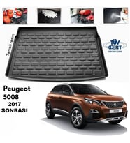 Peugeot 5008 Bagaj Havuzu Paspası 2017 Sonrası