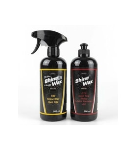 Shine Wax Hızlı Cila & Lastik Parlatıcı Jel 500 ml 2'li Set
