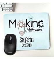 Kişiye Özel Kişiye Özel Makine Mühendisi Mousepad