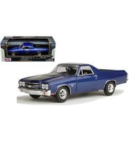 Motor Max Koleksiyon 1 / 24 Ölçek 1970 Chevrolet El Camino Ss Lacivert Model Metal Araba
