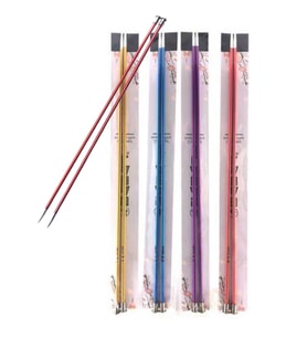 Metalize Çift Renk Şiş 35 cm 3,5 Numara (Renk Stoğa Göre)