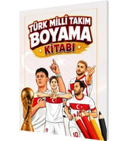 Türk Milli Takım Boyama Kitabı Sihirli Parmaklar Yayınları