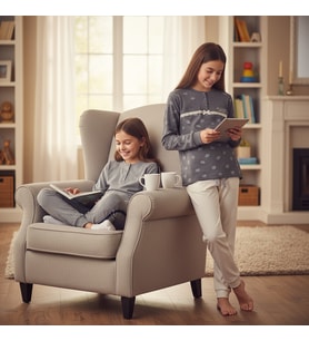 Genç Kadın Pamuklu 2 Adet 2'li Pijama Takımı AL507 V2, AL506 V2 BB2456
