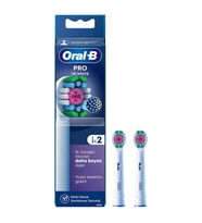 Oral-B Pro 3D White X-Filament Şarjlı Diş Fırçası Yedek Başlığı 2 Adet