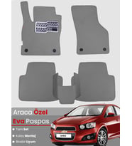 CHEVROLET AVEO (2012-2015) Uyumlu EVA Paspas Tam Set–Araca Özel,Su Geçirmez,Kolay Montaj
