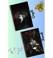 Light yagami defter seti 2 adet A4 boyutu 21*30 çizgili + kareli 60 syf