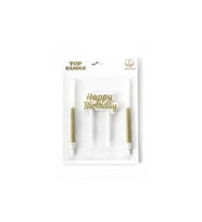 Simli Happy Birthday Mum Seti 3lü Gold