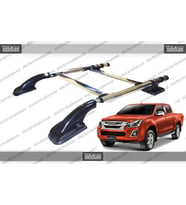 ISUZU D-MAX TAVAN ÇITASI (2007-2012) PORT BAGAJ NİKEL (ARA ATKILI)