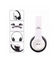 P47 Bluetooth Kulaklık (Beyaz)
