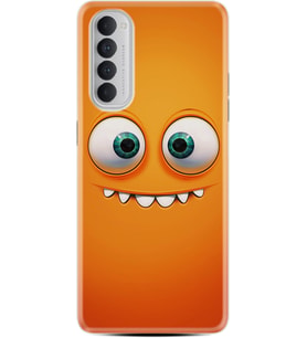 Oppo Reno 4 Pro Kılıf Silikon Desen Dişlek 1615