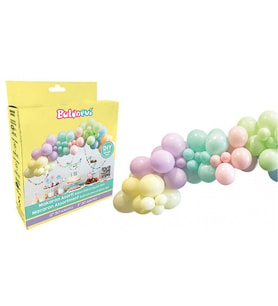 BALON DEKORANSYONU 3 LÜ SET MAKARON SET:70 Balonlu-