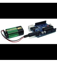 9 V Pil Barrel Dönüştürücü Kablo - 9 V to DC Barrel Adapter