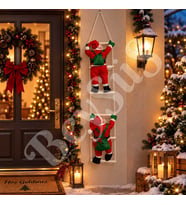 Yılbaşı Tırmanan Noel Baba 125 cm 2li