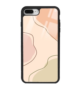 iPhone 8 Plus Nude Colors Tasarımlı Glossy Telefon Kılıfı