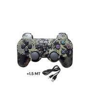 Ps3 Dual-shock Gamepad Yeni Nesil Kol Desenli Joystıck Oyun Kolu PC + 1.5 MT Şarj Kablosu HEDİYE