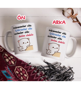 Kıskananlar Oldu Porselen Kupa Bardak