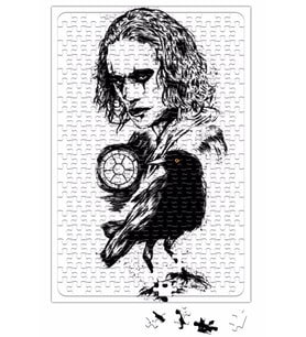 The Crow Face Puzzle 240 Parça Yapboz