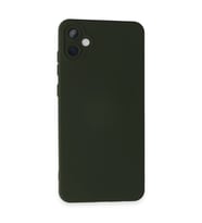 Samsung Galaxy A05 Kılıf Nano İçi Kadife Silikon - Koyu Yeşil