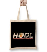 Vintage HODL Bitcoin Crypto Hold BTC Distressed Bez Çanta Uzun Saplı