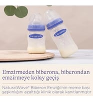 Lansinoh Natural Wave Biberon ve Biberon Emziği 240 ml