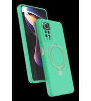 Redmi Note 12 Pro 4G Regal Magsafe Standlı Kapak - Yeşil