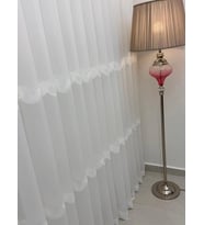 NİVEMESHOME PERLİNA 101 EKRU 1/2,5 PİLELİ TÜL PERDE APM