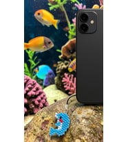 Miyuki Boncuk El Yapımı Yunus Telefon Çarmı - Charm