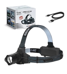 Gt100 Led Şarjlı Kafa Lambası Wt-628