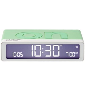 Lexon x Pantone Flip Klasik Şarj Edilebilir Alarm Saat Mint LR157PT-M