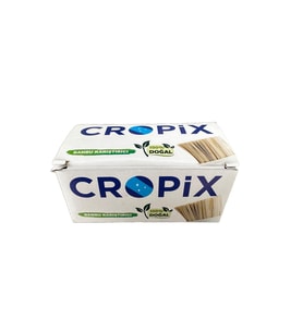 Cropix Tahta Ahşap Bambu Doğal Çay Kahve Karıştırıcı Çubuk Kaşık - 10.5 Cm. - 400 Adetlik Paket