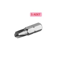 RETTA 1/4 Y WİNG BİTS UÇ 2*25 MM RBY0225 -5'Lİ- (Gri)