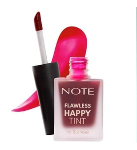 Note Flawless Happy Tint Lip & Cheek Dudak Ve Yanak Renklendirici Likit Allık - 03 Sweet Pink (Pembe)