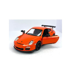 Turuncu 2010 Porsche 911 Gt3 Rs 1/36 Çek Bırak Die-Cast Model Araç
