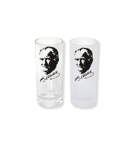 Ghostbastır Design Atatürk Buzlu / Buzsuz Seçenekli Rakı Bardağı – 1 Adet Şık Sunum Bardağı 067