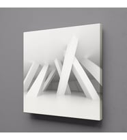 ÇUBUKLAR KANVAS TABLO 100x100cm (Karışık)