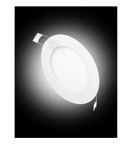 Global K2 Kdl400 6w 6500k Beyaz Smd Yuvarlak Slim Led Panel Yok Beyaz Işık Led 6 Watt