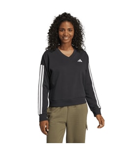 Adidas JE0027 W 3S Ft Vn Swt Kadın Sweatshirt (Siyah)