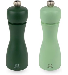 Peugeot Tahiti Duo Su Yeşili Tuz Ve Karabiber Değirmeni Seti 15 Cm - 6 Inç, Deniz Köpüğü Ve Nane