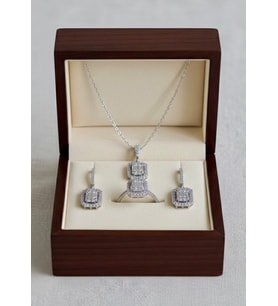 925 Ayar Gümüş Baget Set