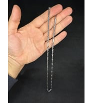 ERKEK ÇELİK KOLYE GÜMÜŞ GRİ RENKLİ T-656 (Çok Renkli)