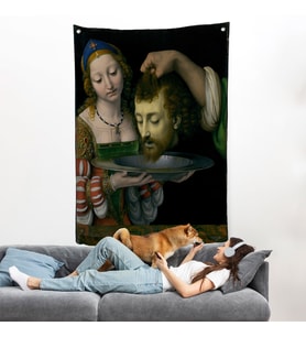 Salome ile Vaftizci Yahya'nın Başının Kesilmesi Duvar Örtüsü-7339