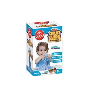 Bu-Bu Oyun Kumu 500 Gr. Mavi