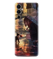 Tecno Pova Neo 2 Kılıf Silikon Desen Özel Seri Kız ve Kedi 1762