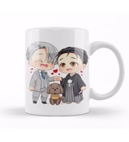 Wedding Victor Yuuri Yuri On Ice Kupa Bardak Porselen