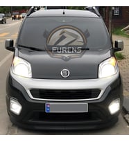 Fiat Fiorino 2008-2023 Uyumlu H lip Esnek Ön Lip 2 Parça Karlık Ön Ek Tampon Altı Dil