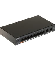 DAHUA CS4010-8ET-60, 8 Port, Megabit, PoE 60W, 2 Port Gigabit Uplink, Cloud Yönetilebilir, Switch